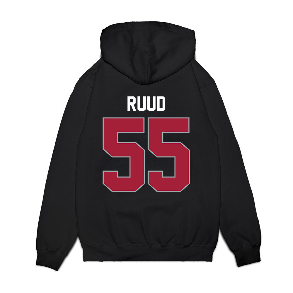 WSU - NCAA Women's Basketball : Malia Ruud - Cougars Shersey Premium Hooded Sweatshirt-1