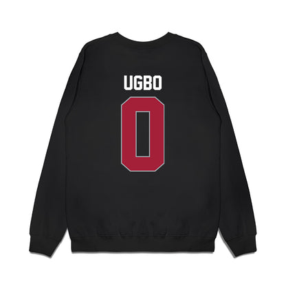 WSU - NCAA Men's Basketball : Emmanuel Ugbo - Cougars Shersey Premium Crewneck Sweatshirt-1