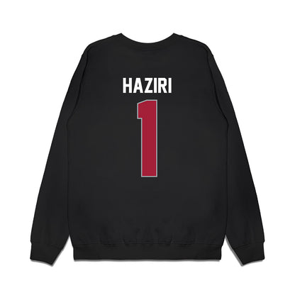 WSU - NCAA Women's Basketball : Malvina Haziri - Cougars Shersey Premium Crewneck Sweatshirt-1