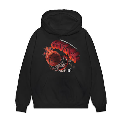 WSU - NCAA Women's Basketball : Malia Ruud - Cougars Shersey Premium Hooded Sweatshirt-0