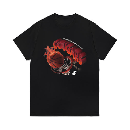 WSU - NCAA Men's Basketball : Tyler Kropp - Cougars Shersey Comfort Colors T-Shirt-0