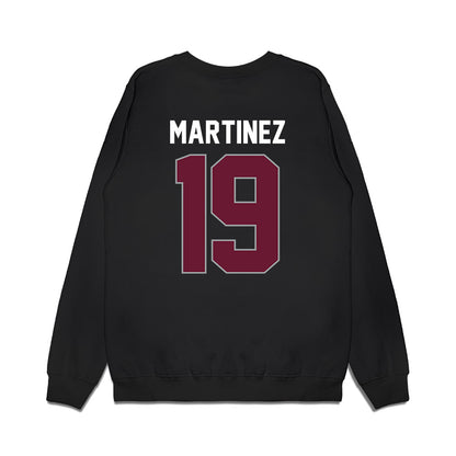 Texas A&M - NCAA Men's Basketball : Eemil Martinez - Sports Shersey Premium Crewneck Sweatshirt-1