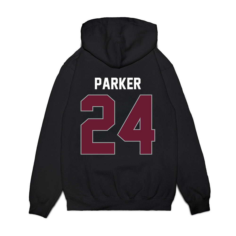 Texas A&M - NCAA Women's Basketball : Emerald Parker - Vintage Shersey Premium Hooded Sweatshirt-1