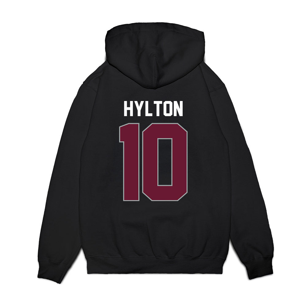 Texas A&M - NCAA Women's Basketball : Lemyah Hylton - Vintage Shersey Premium Hooded Sweatshirt-1