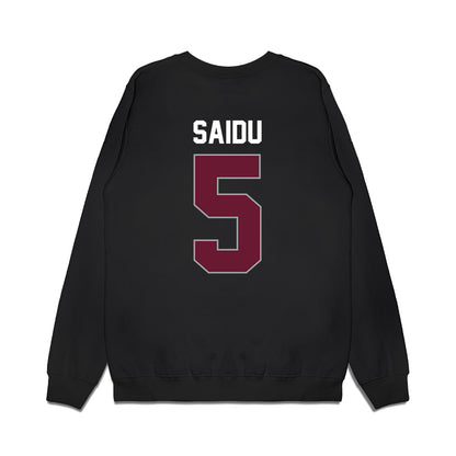Texas A&M - NCAA Women's Basketball : Vanessa Saidu - Vintage Shersey Premium Crewneck Sweatshirt-1
