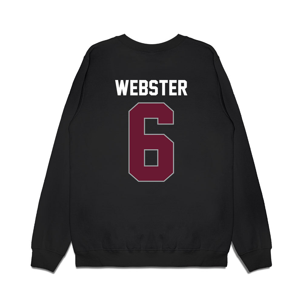 Texas A&M - NCAA Women's Basketball : Jordan Webster - Vintage Shersey Premium Crewneck Sweatshirt-1