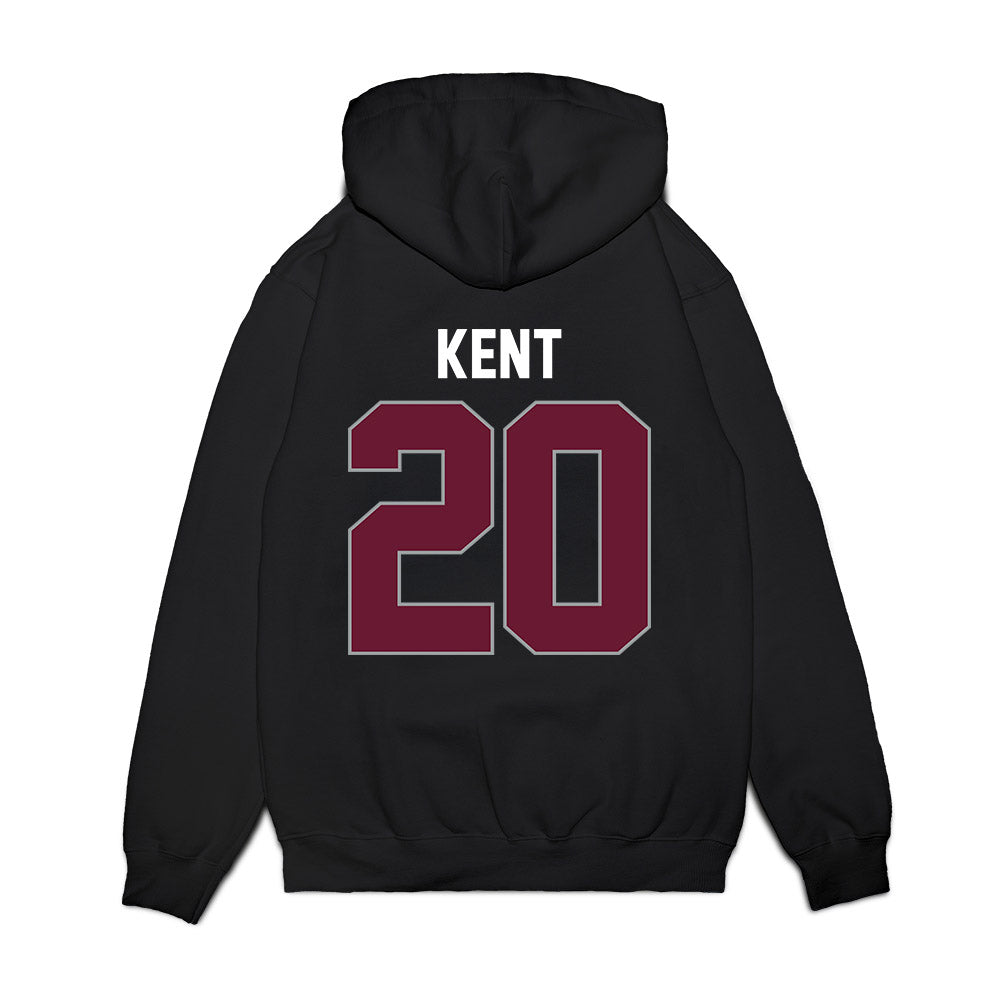 Texas A&M - NCAA Women's Basketball : Janae Kent - Vintage Shersey Premium Hooded Sweatshirt-1