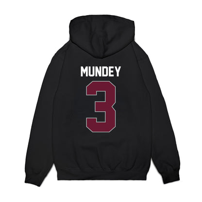 Texas A&M - NCAA Men's Basketball : Neiko Mundey - Vintage Shersey Premium Hooded Sweatshirt-1