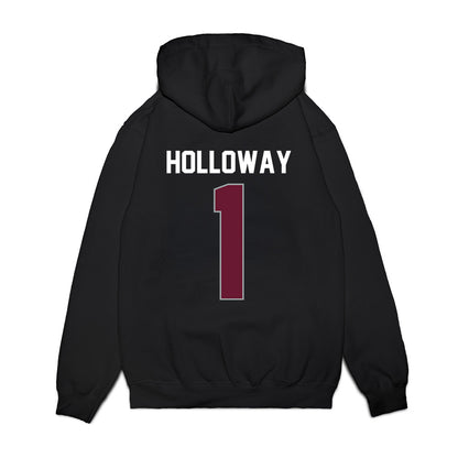 Texas A&M - NCAA Men's Basketball : Josh Holloway - Vintage Shersey Premium Hooded Sweatshirt-1