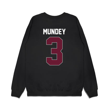 Texas A&M - NCAA Men's Basketball : Neiko Mundey - Vintage Shersey Premium Crewneck Sweatshirt-1