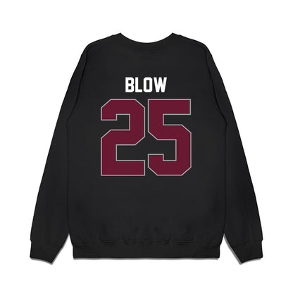 Texas A&M - NCAA Women's Basketball : Salese Blow - Vintage Shersey Premium Crewneck Sweatshirt-1