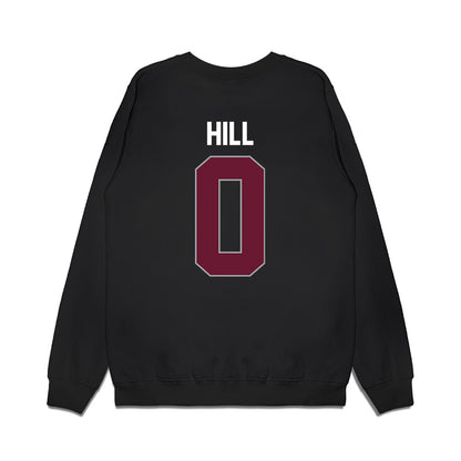 Texas A&M - NCAA Men's Basketball : Marcus Hill - Sports Shersey Premium Crewneck Sweatshirt-1