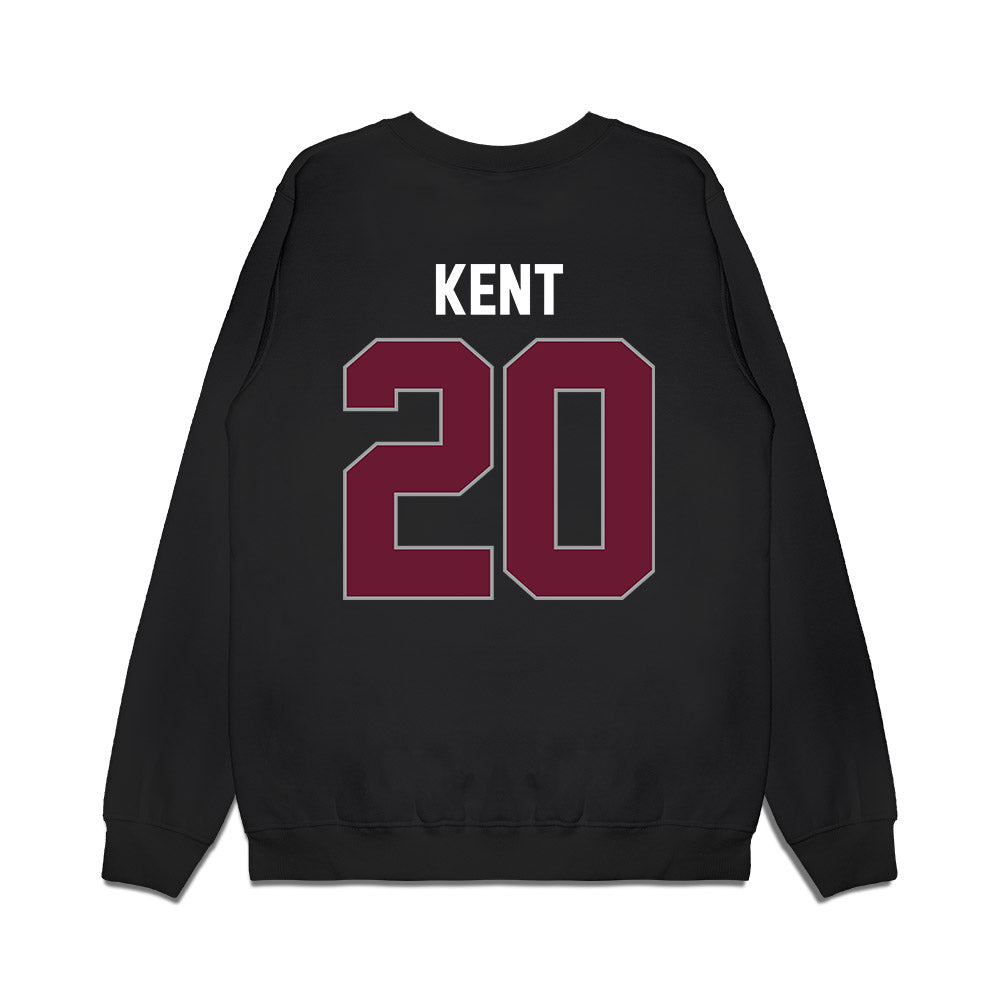 Texas A&M - NCAA Women's Basketball : Janae Kent - Vintage Shersey Premium Crewneck Sweatshirt-1