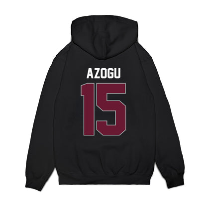 Texas A&M - NCAA Women's Basketball : Faa Azogu - Vintage Shersey Premium Hooded Sweatshirt-1