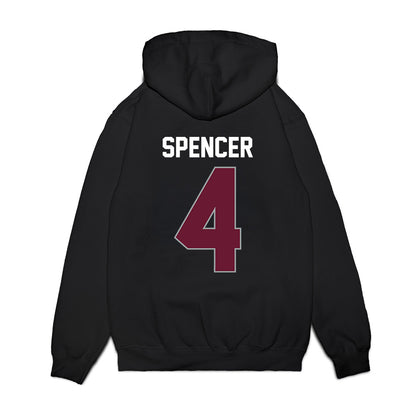 Texas A&M - NCAA Women's Basketball : Chaney Spencer - Vintage Shersey Premium Hooded Sweatshirt-1
