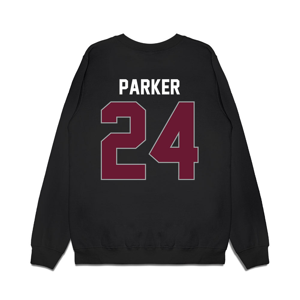 Texas A&M - NCAA Women's Basketball : Emerald Parker - Vintage Shersey Premium Crewneck Sweatshirt-1