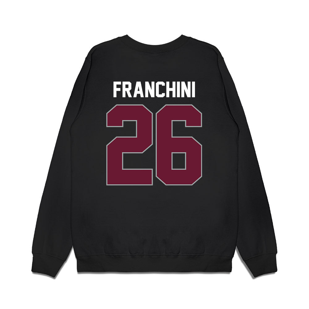 Texas A&M - NCAA Women's Basketball : Anita Franchini - Vintage Shersey Premium Crewneck Sweatshirt-1