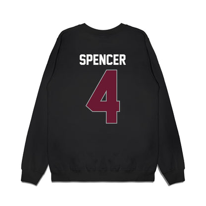 Texas A&M - NCAA Women's Basketball : Chaney Spencer - Vintage Shersey Premium Crewneck Sweatshirt-1