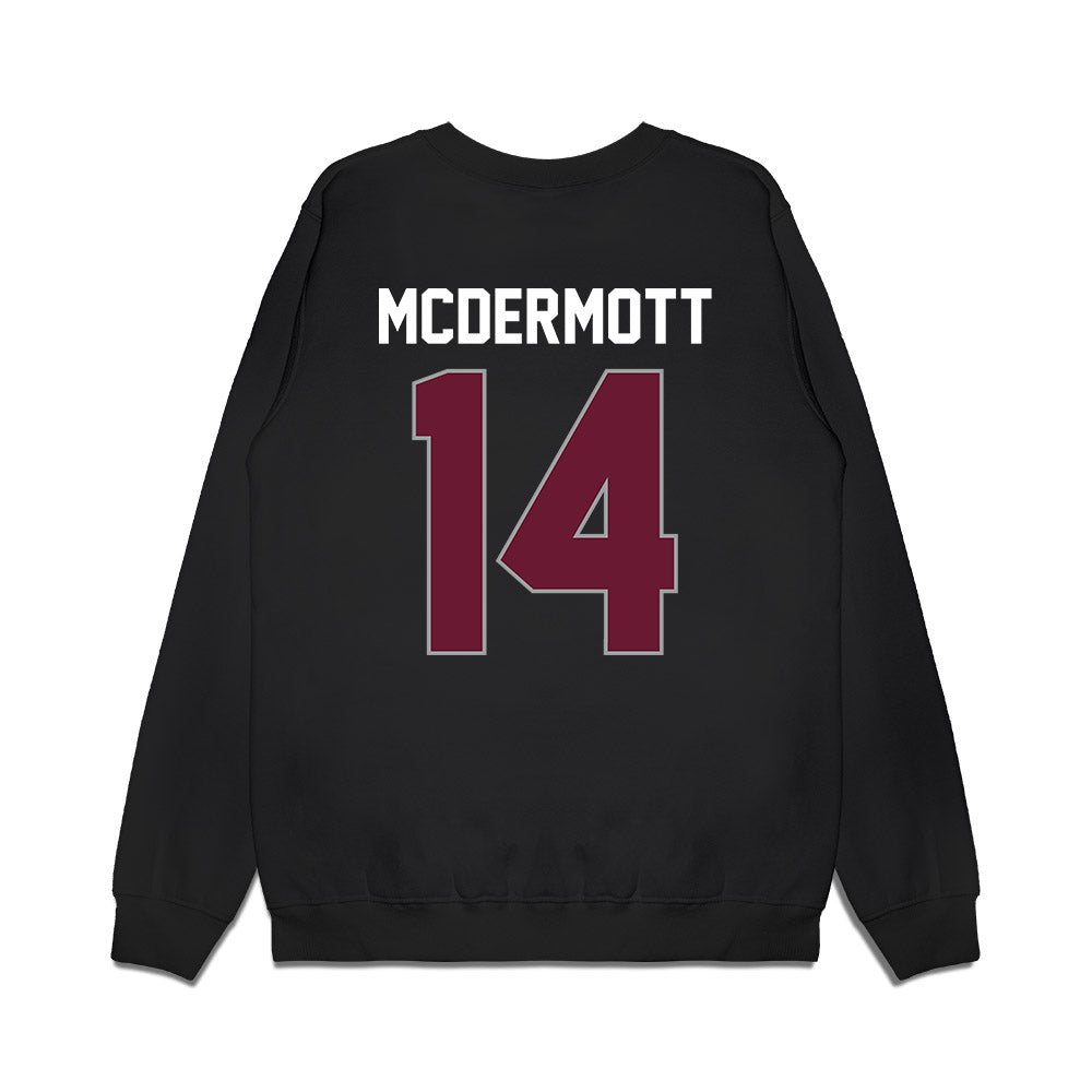Texas A&M - NCAA Men's Basketball : Christopher McDermott - Vintage Shersey Premium Crewneck Sweatshirt-1