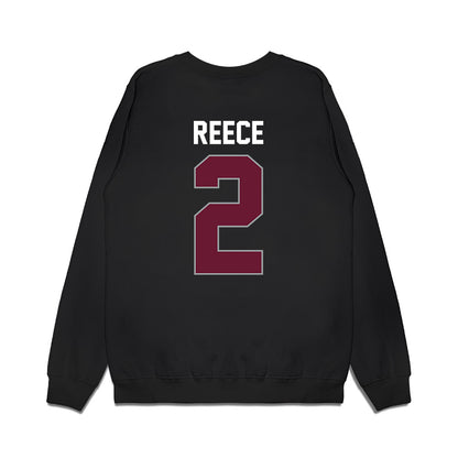 Texas A&M - NCAA Men's Basketball : Jalen Reece - Vintage Shersey Premium Crewneck Sweatshirt-1