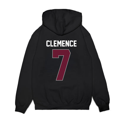 Texas A&M - NCAA Men's Basketball : Zach Clemence - Vintage Shersey Premium Hooded Sweatshirt-1