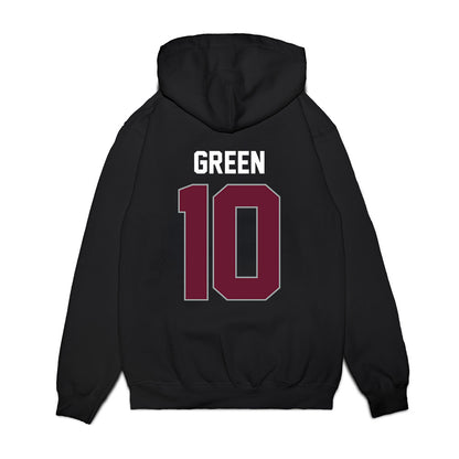 Texas A&M - NCAA Men's Basketball : Jeremiah Green - Vintage Shersey Premium Hooded Sweatshirt-1
