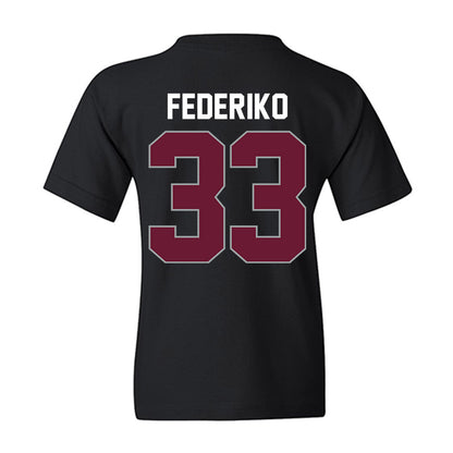 Texas A&M - NCAA Men's Basketball : Federiko Federiko - Vintage Shersey Youth T-Shirt-1