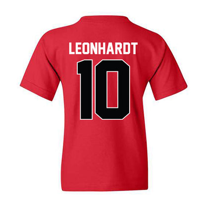 Nebraska - NCAA Men's Basketball : Trevan Leonhardt - Vintage Basketball Youth T-Shirt-1