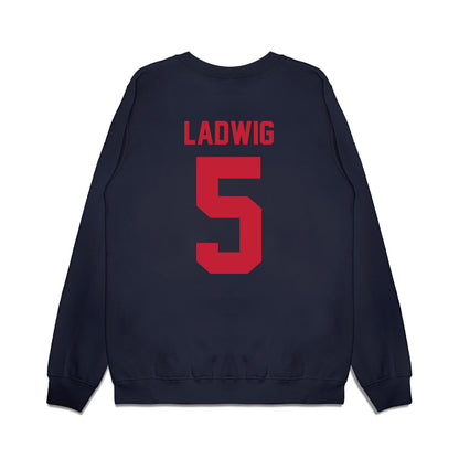 Arizona - NCAA Women's Basketball : Molly Ladwig - Sport Shersey Premium Crewneck Sweatshirt-1