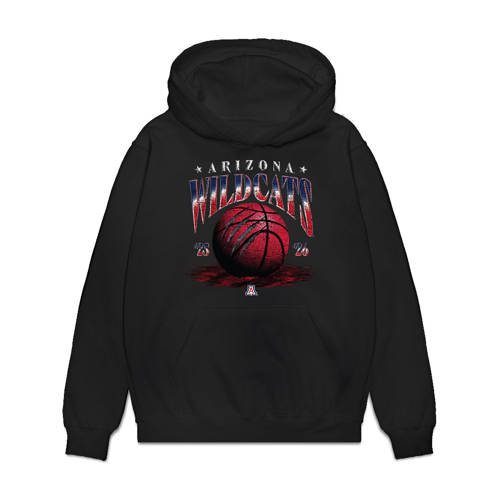 Arizona - NCAA Men's Basketball : Anthony DellOrso - Sport Shersey Premium Hooded Sweatshirt-0