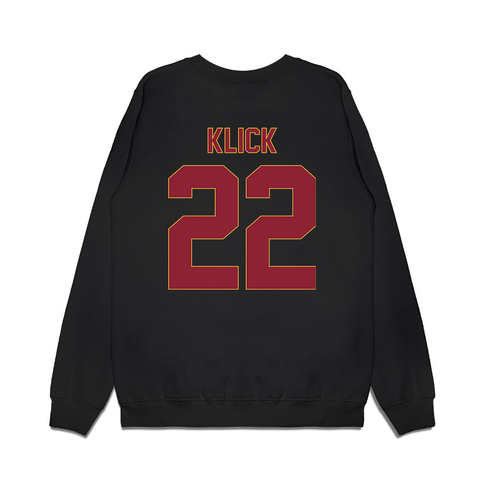 Minnesota - NCAA Women's Basketball : Kennedy Klick - Golden Gophers Premium Crewneck Sweatshirt-1