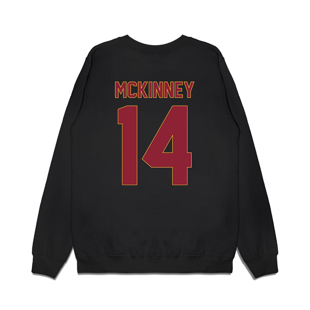 Minnesota - NCAA Women's Basketball : Tori McKinney - Golden Gophers Premium Crewneck Sweatshirt-1