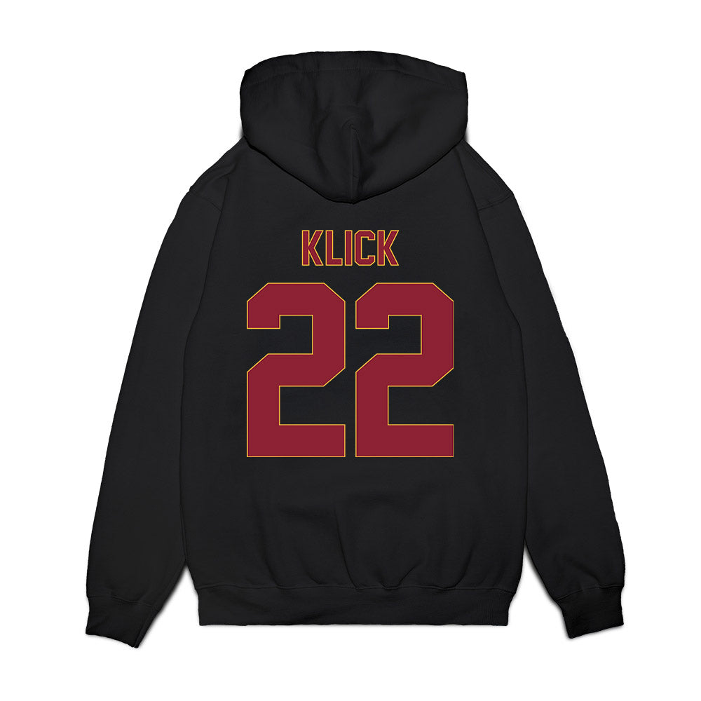 Minnesota - NCAA Women's Basketball : Kennedy Klick - Golden Gophers Premium Hooded Sweatshirt-1