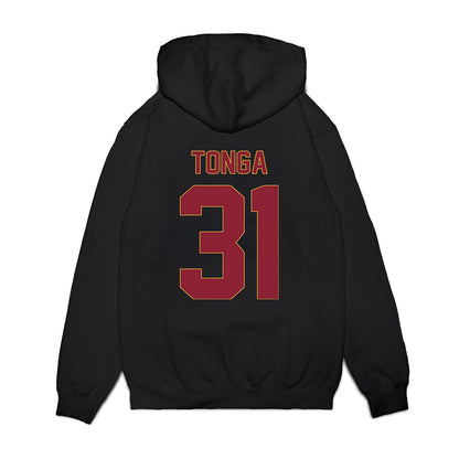 Minnesota - NCAA Women's Basketball : Finau Tonga - Golden Gophers Premium Hooded Sweatshirt-1