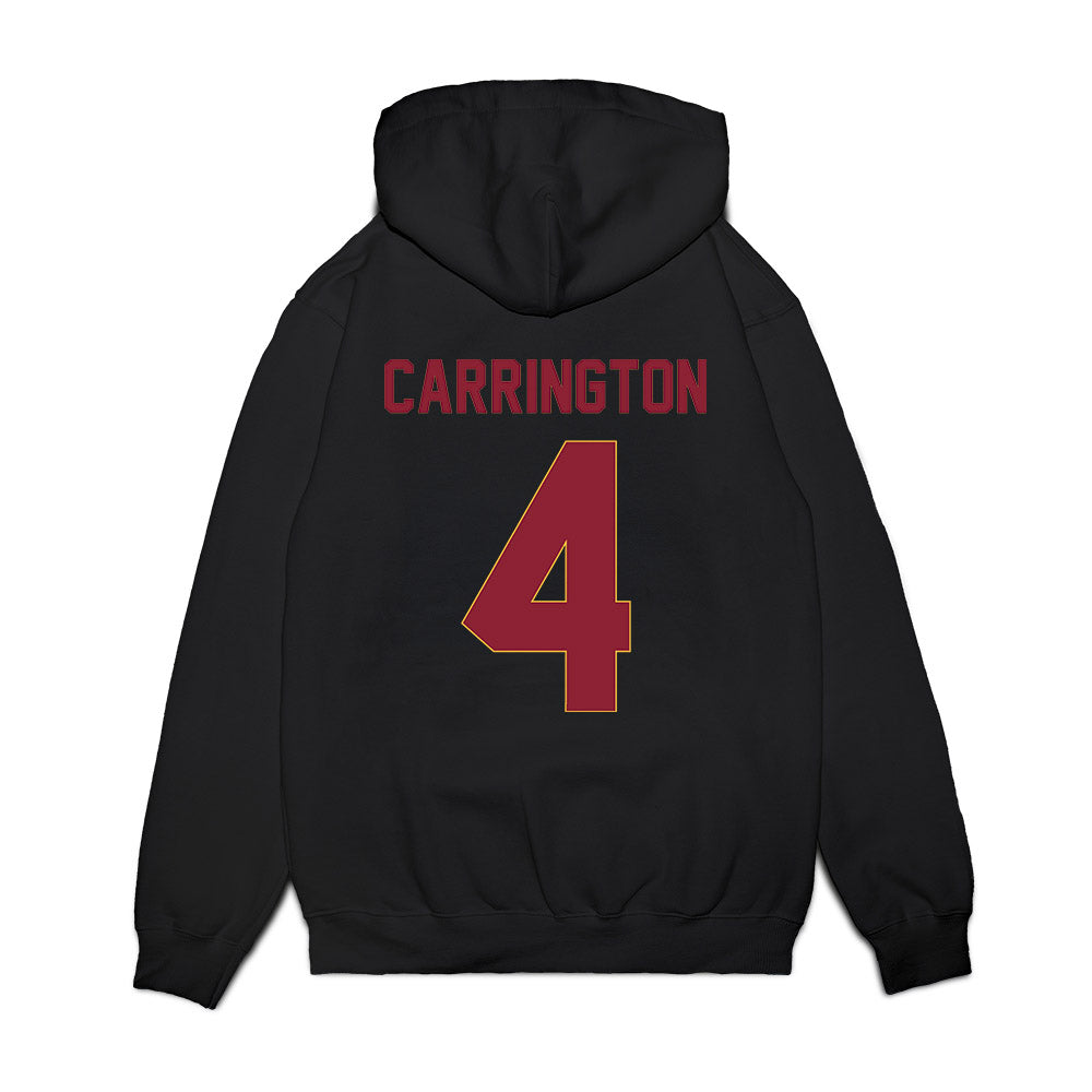 Minnesota - NCAA Men's Basketball : Braeden Carrington - Golden Gophers Premium Hooded Sweatshirt-1