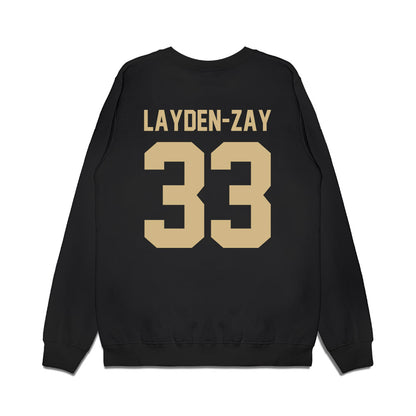 Purdue - NCAA Women's Basketball : Madison Layden-Zay - Vintage Basketball Premium Crewneck Sweatshirt-1