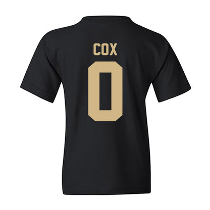 Purdue - NCAA Men's Basketball : CJ Cox - Vintage Basketball Youth T-Shirt-1