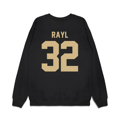 Purdue - NCAA Men's Basketball : Jace Rayl - Vintage Basketball Premium Crewneck Sweatshirt-1