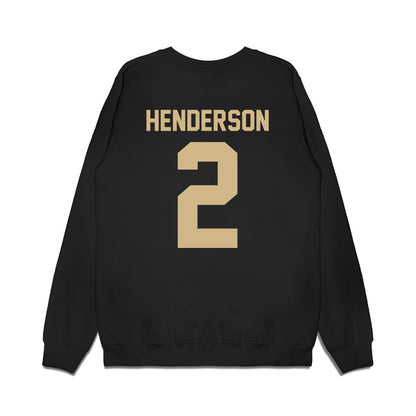 Purdue - NCAA Women's Basketball : Taylor Henderson - Vintage Basketball Premium Crewneck Sweatshirt-1
