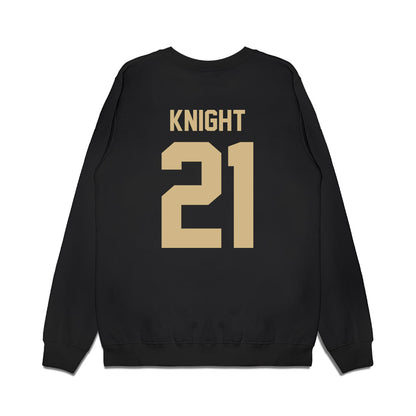 Purdue - NCAA Men's Basketball : Rivers Knight - Vintage Basketball Premium Crewneck Sweatshirt-1