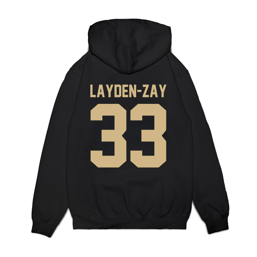 Purdue - NCAA Women's Basketball : Madison Layden-Zay - Vintage Basketball Premium Hooded Sweatshirt-1