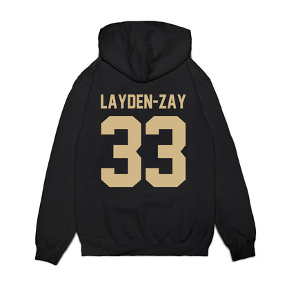 Purdue - NCAA Women's Basketball : Madison Layden-Zay - Vintage Basketball Premium Hooded Sweatshirt-1