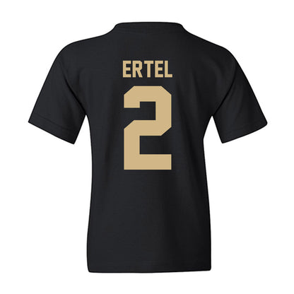 Purdue - NCAA Men's Basketball : Luke Ertel - Vintage Basketball Youth T-Shirt-1