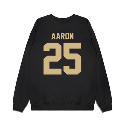 Purdue - NCAA Women's Basketball : Averi Aaron - Vintage Basketball Premium Crewneck Sweatshirt-1