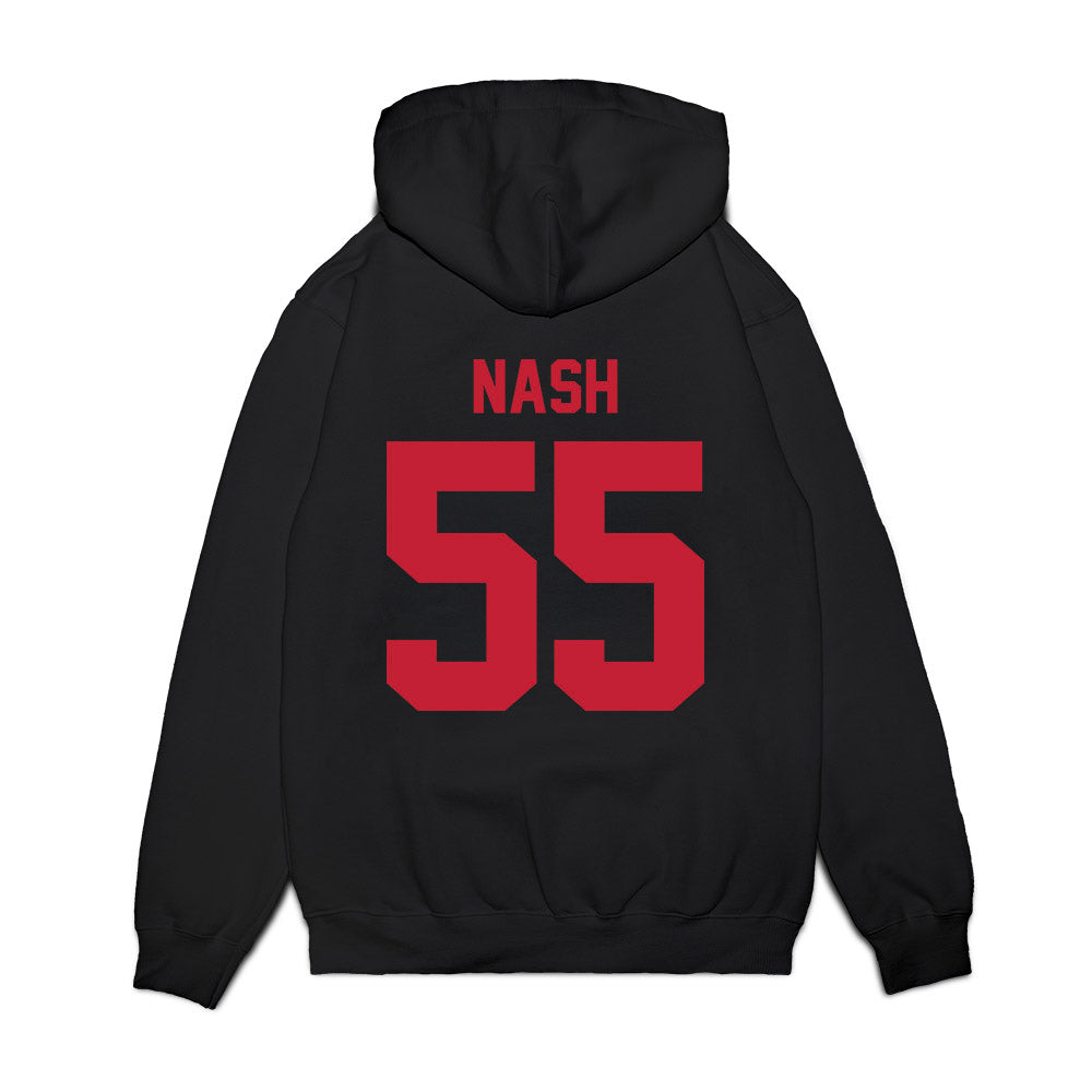 Ohio State - NCAA Men's Basketball : Braylen Nash - Vintage Basketball Premium Hooded Sweatshirt-1