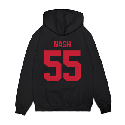 Ohio State - NCAA Men's Basketball : Braylen Nash - Vintage Basketball Premium Hooded Sweatshirt-1