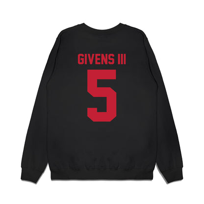 Ohio State - NCAA Men's Basketball : Curtis Givens III - Vintage Basketball Premium Crewneck Sweatshirt-1