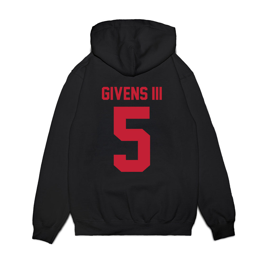 Ohio State - NCAA Men's Basketball : Curtis Givens III - Vintage Basketball Premium Hooded Sweatshirt-1