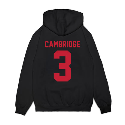 Ohio State - NCAA Women's Basketball : Kennedy Cambridge - Vintage Basketball Premium Hooded Sweatshirt-1