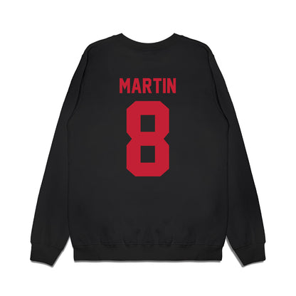 Ohio State - NCAA Women's Basketball : Bryn Martin - Vintage Basketball Premium Crewneck Sweatshirt-1